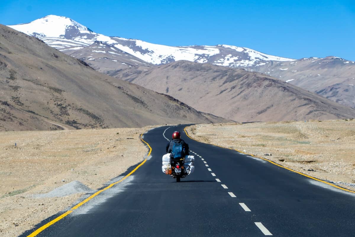 Route himalayenne au Ladakh