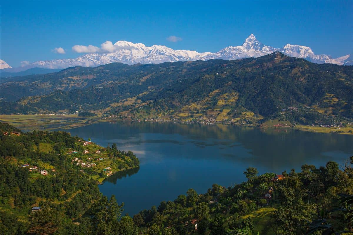 Pokhara & lac Phewa